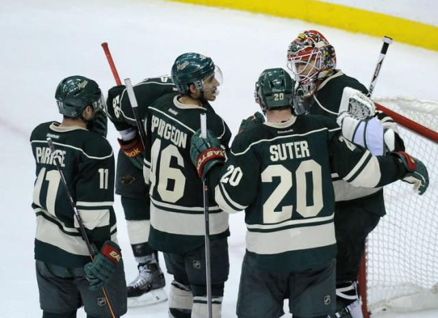 Photo hockey NHL : Le Wild galise, NY revient - NHL : National Hockey League - AHL