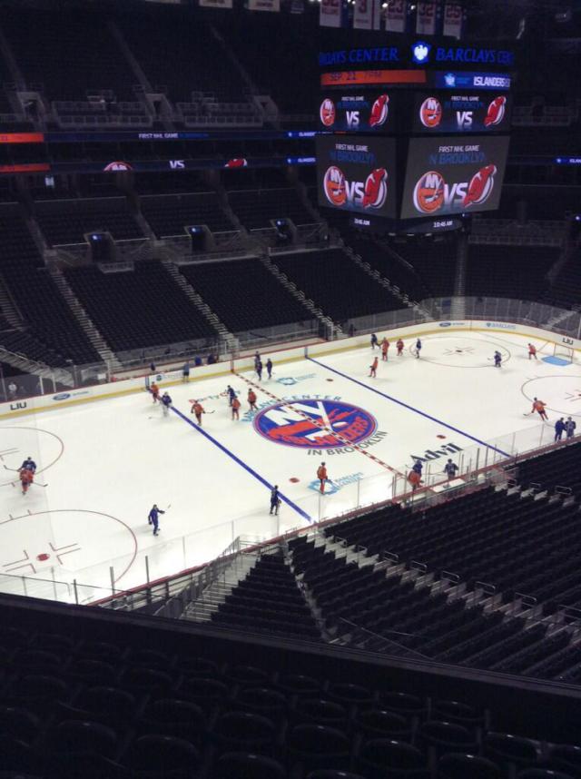 Photo hockey NHL : Les Isles au Barclays Center - NHL : National Hockey League - AHL