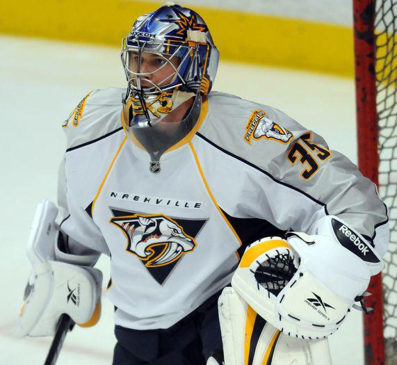 Photo hockey NHL : Les Predators 1 mois sans Rinne - NHL : National Hockey League - AHL