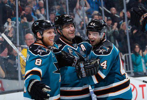 Photo hockey NHL : Marleau dans l