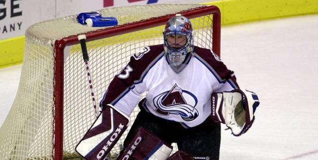 Photo hockey NHL : P. Roy entraneur du Colorado - NHL : National Hockey League - AHL