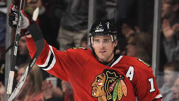 Photo hockey NHL : Patrick Sharp, joueur de la semaine - NHL : National Hockey League - AHL