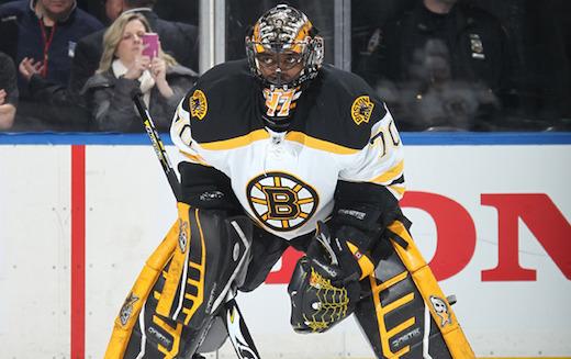 Photo hockey NHL : Qui devant le filet des Bruins? - NHL : National Hockey League - AHL