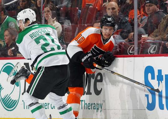 Photo hockey NHL : Roussel / Bellemare : Acte 2 - NHL : National Hockey League - AHL