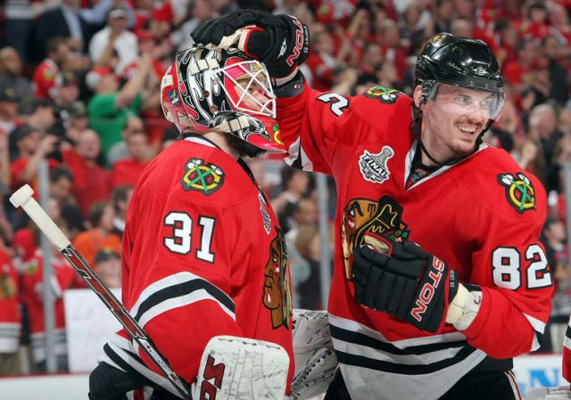 Photo hockey NHL: Chicago pluie de buts - NHL : National Hockey League - AHL