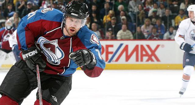 Photo hockey NHL: Peter Forsberg repart de Denver - NHL : National Hockey League - AHL