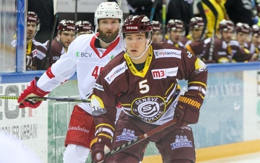 Photo hockey NL: E. Guebey continue en Suisse - Suisse - National League : Davos (HC Davos)