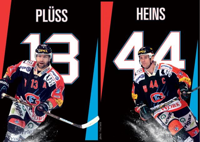 Photo hockey NLA: Heins et Plss honors - Suisse - National League : Fribourg (Fribourg-Gottron)