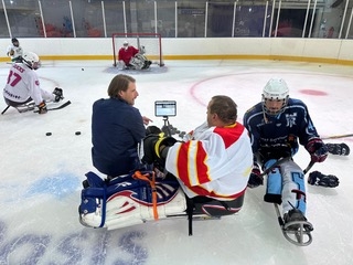 Photo hockey ParaHockey, camp de gardiens. - Hockey en France