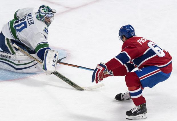 Photo hockey Rsums NHL : Montral - Vancouver - NHL : National Hockey League - AHL