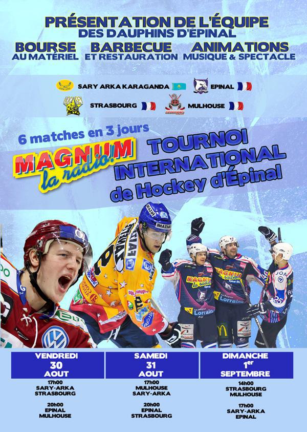Photo hockey Saryarka gagne le Tournoi Magnum Radio  Epinal - Hockey en France