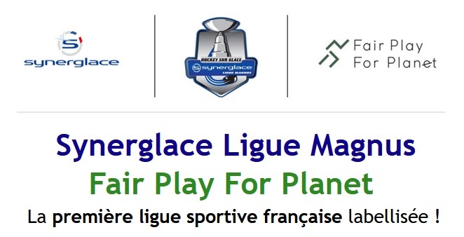 Photo hockey SLM - Fair Play For Planet - Ligue Magnus