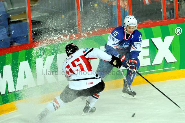 Photo hockey T. Bozon au camp du CH - 