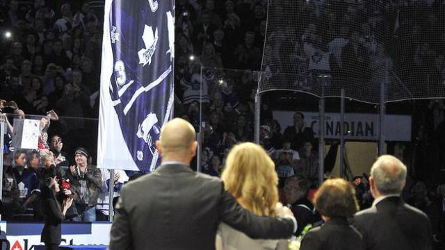 Photo hockey Toronto retire le maillot de Sundin - NHL : National Hockey League - AHL