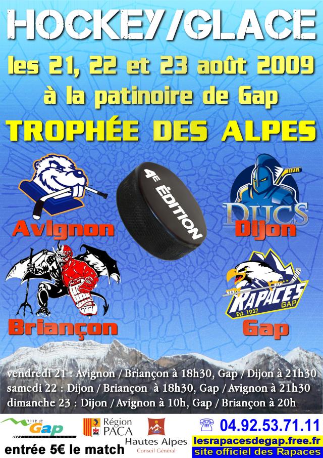 Photo hockey Trophe des Alpes : Changements - Hockey en France