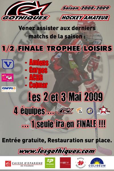 Photo hockey Trophe Fdral : 1/2 finales  Amiens - Hockey en France