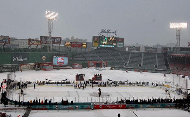 Photo hockey Winter classic : Photo de Boston - NHL : National Hockey League - AHL