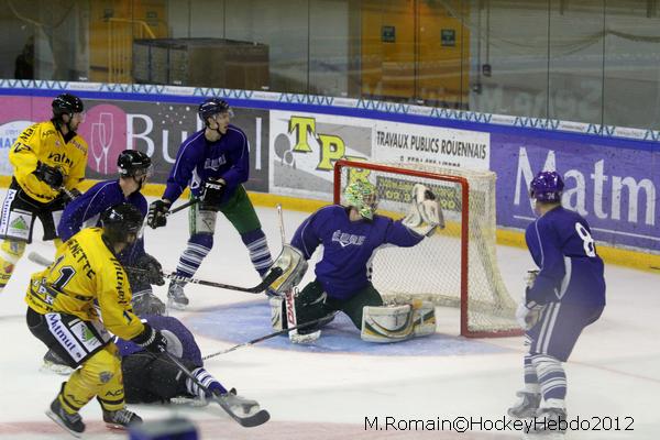 Photo hockey album 25/08/2012 | Rouen VS Edge Wizards University (Amical)