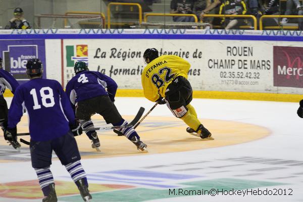 Photo hockey album 25/08/2012 | Rouen VS Edge Wizards University (Amical)