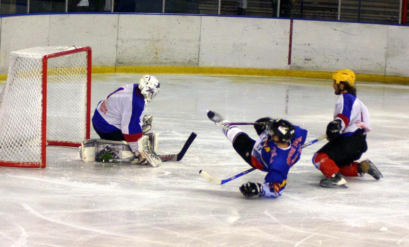 Photo hockey album Asnires match caritatif - Nicolas Leleu