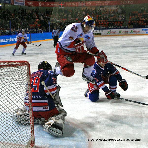 Photo hockey album Conti Cup 10 - Yunost Minsk - Salzburg