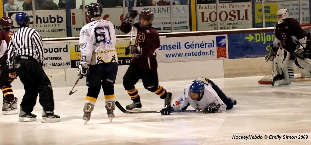 Photo hockey album Dijon / Canadien PCI Trojans : U18 - match amical 