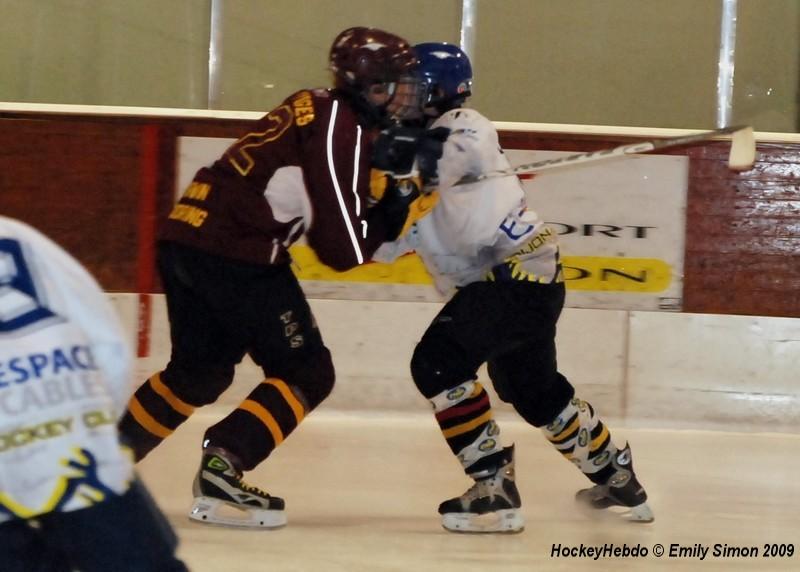 Photo hockey album Dijon / Canadien PCI Trojans : U18 - match amical 