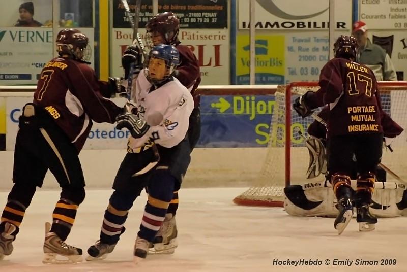 Photo hockey album Dijon / Canadien PCI Trojans : U18 - match amical 