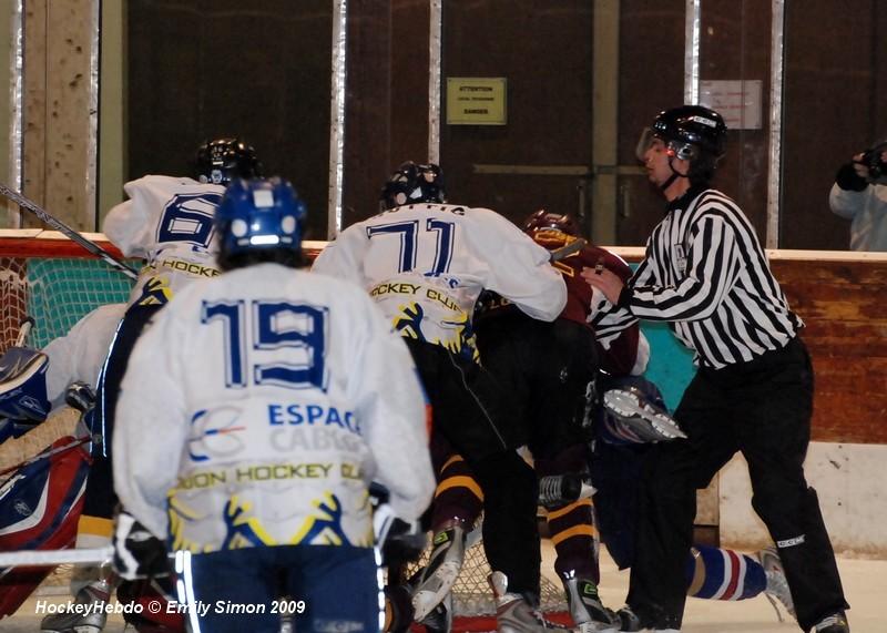 Photo hockey album Dijon / Canadien PCI Trojans : U18 - match amical 