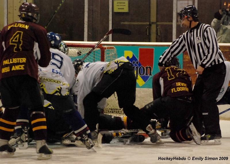 Photo hockey album Dijon / Canadien PCI Trojans : U18 - match amical 