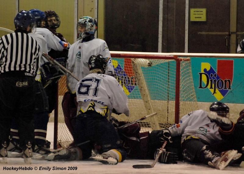 Photo hockey album Dijon / Canadien PCI Trojans : U18 - match amical 