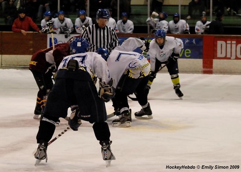 Photo hockey album Dijon / Canadien PCI Trojans : U18 - match amical 