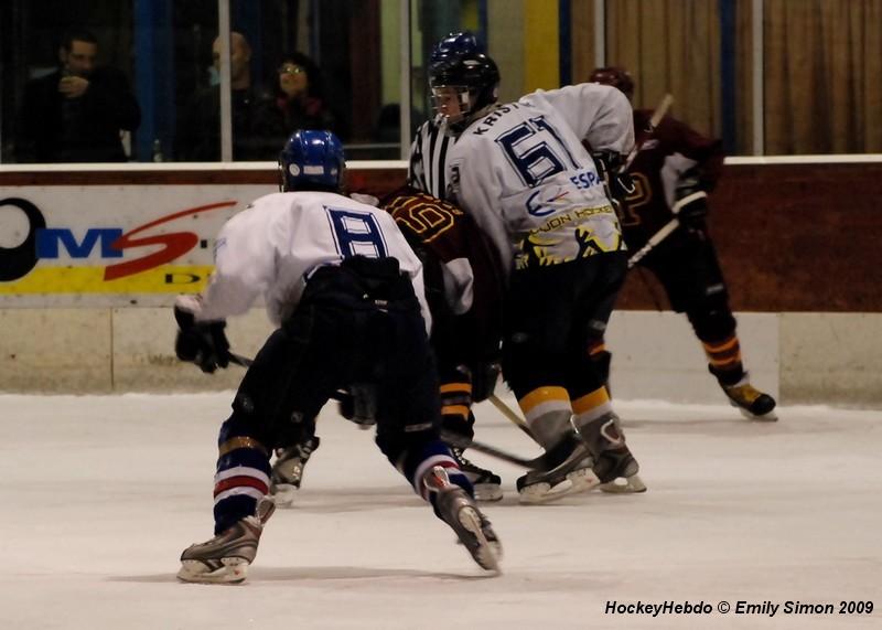 Photo hockey album Dijon / Canadien PCI Trojans : U18 - match amical 