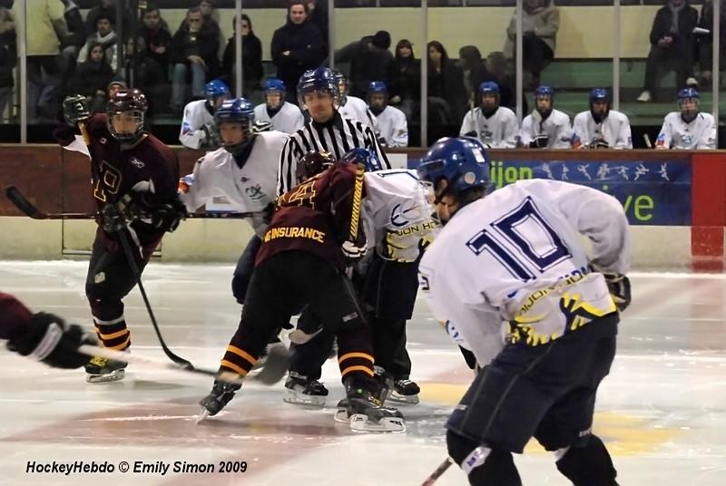 Photo hockey album Dijon / Canadien PCI Trojans : U18 - match amical 