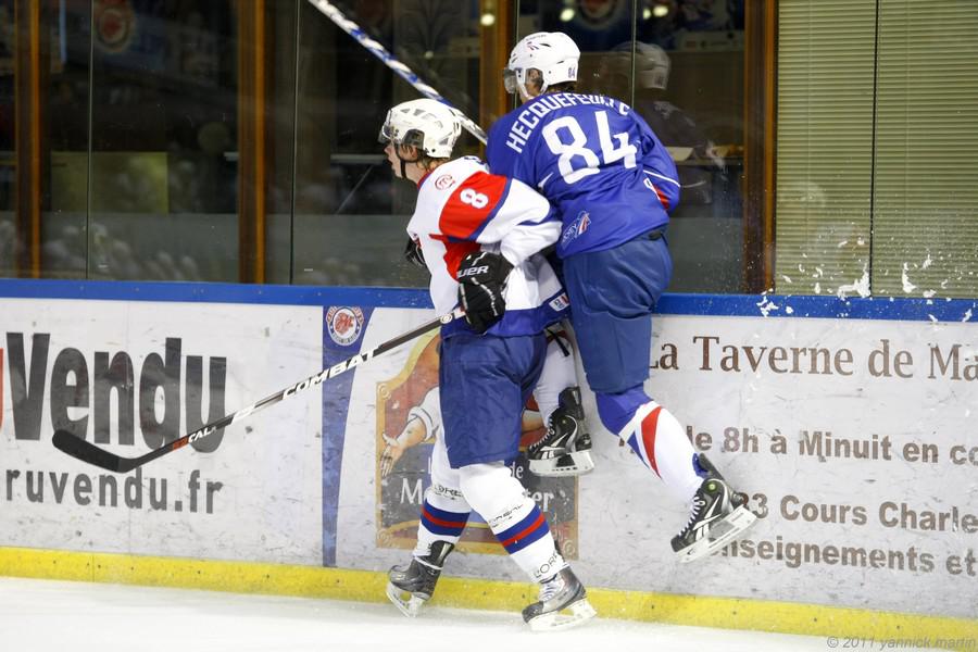 Photo hockey album EDF - France VS Slovnie (Lyon Charlemagne)