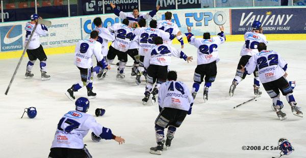 Photo hockey album Espoirs Elite : Finale Mt-Blanc/Rouen