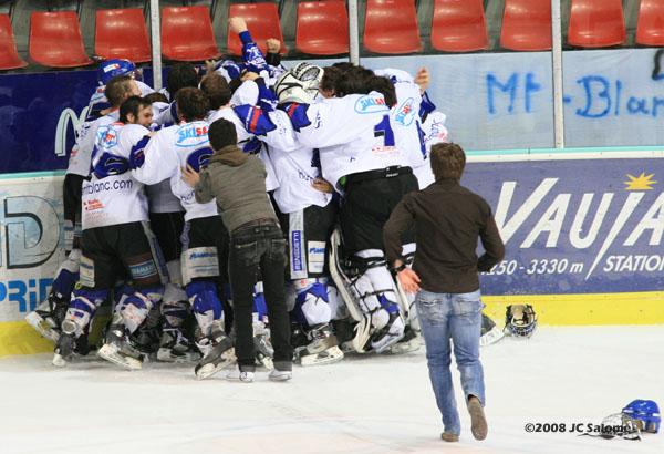 Photo hockey album Espoirs Elite : Finale Mt-Blanc/Rouen