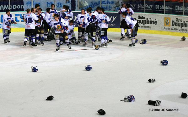 Photo hockey album Espoirs Elite : Finale Mt-Blanc/Rouen