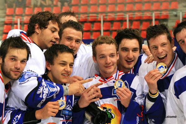 Photo hockey album Espoirs Elite : Finale Mt-Blanc/Rouen