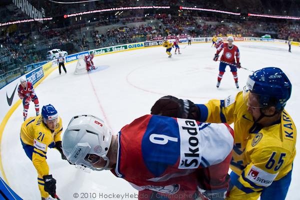Photo hockey album Hockey Mondial 10 : Sude - Norvge