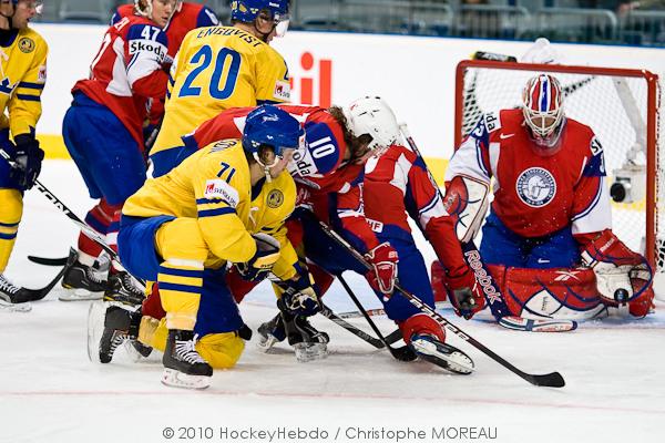 Photo hockey album Hockey Mondial 10 : Sude - Norvge