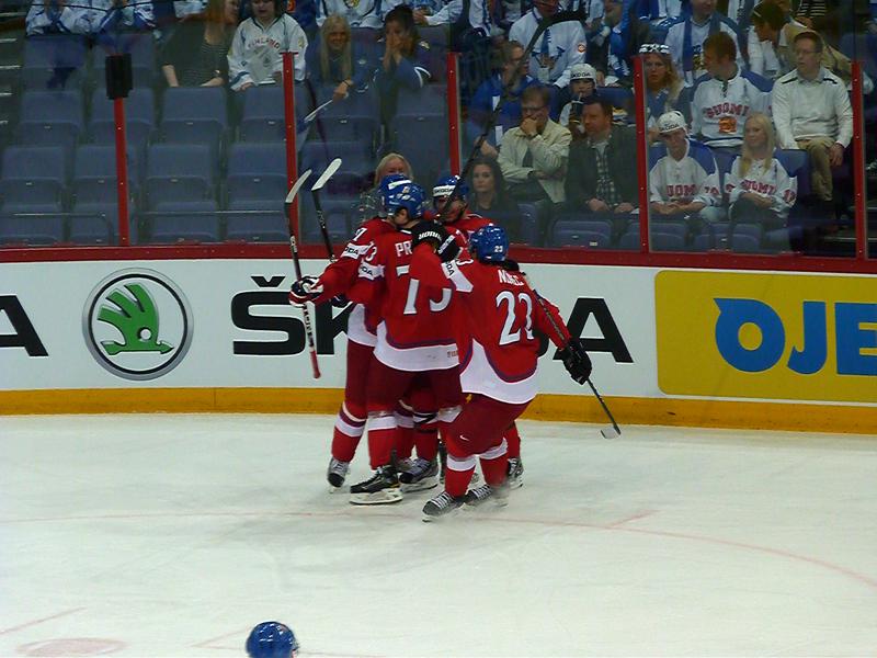 Photo hockey album Mondial 12 - Finlande VS Rp. Tchque - Petite Finale