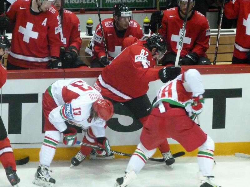 Photo hockey album Mondial 12 - Suisse VS Blarussie