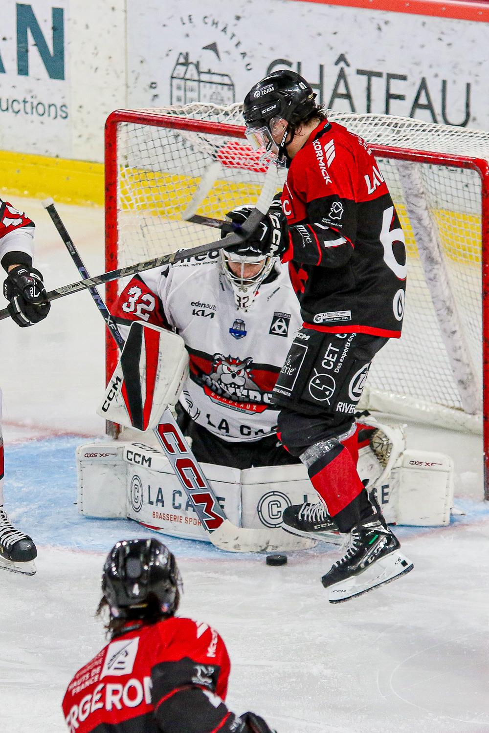 Photo hockey match Amiens  - Bordeaux