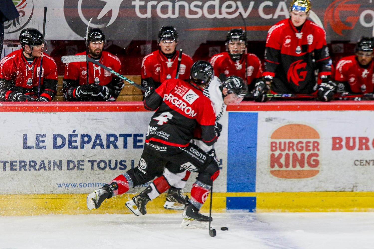 Photo hockey match Amiens  - Bordeaux