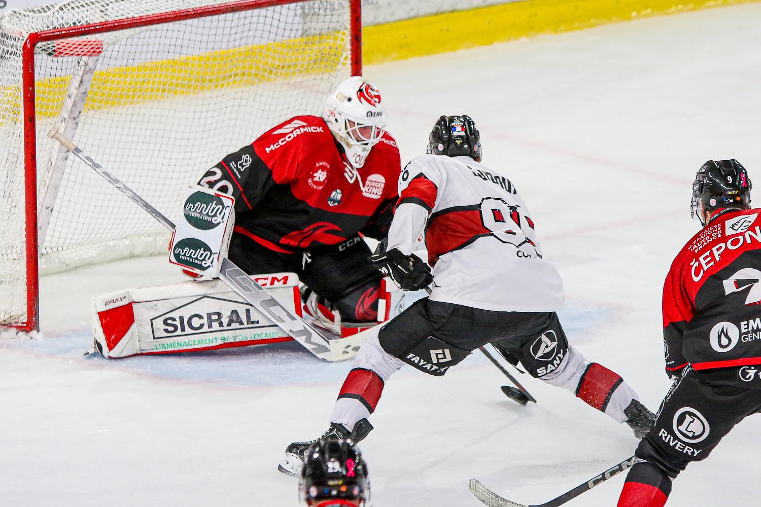 Photo hockey match Amiens  - Bordeaux