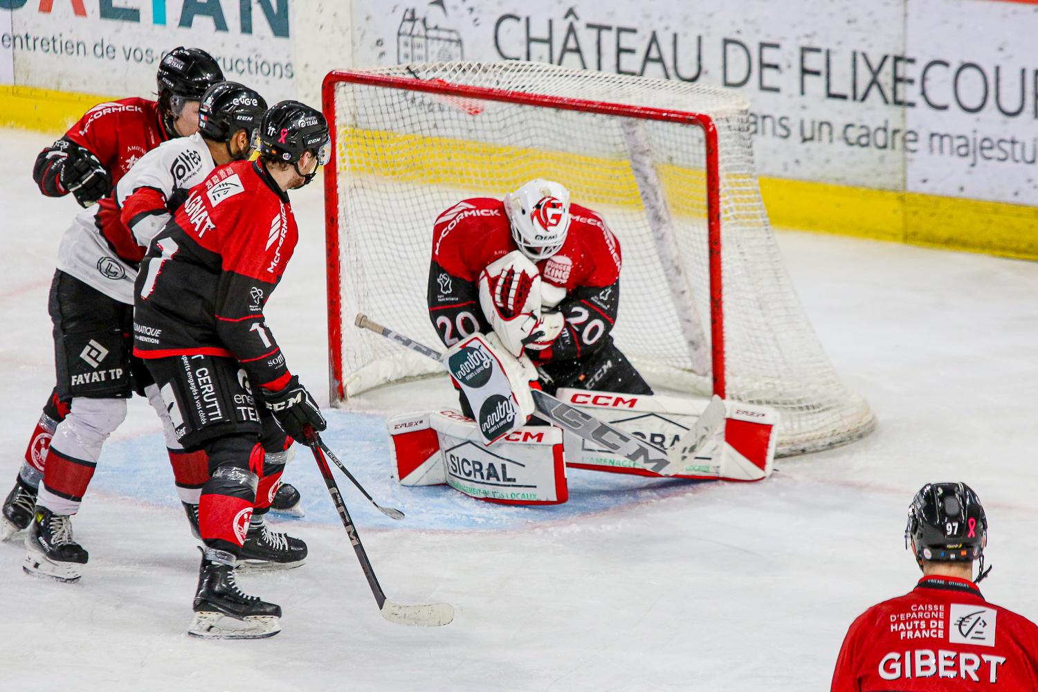 Photo hockey match Amiens  - Bordeaux