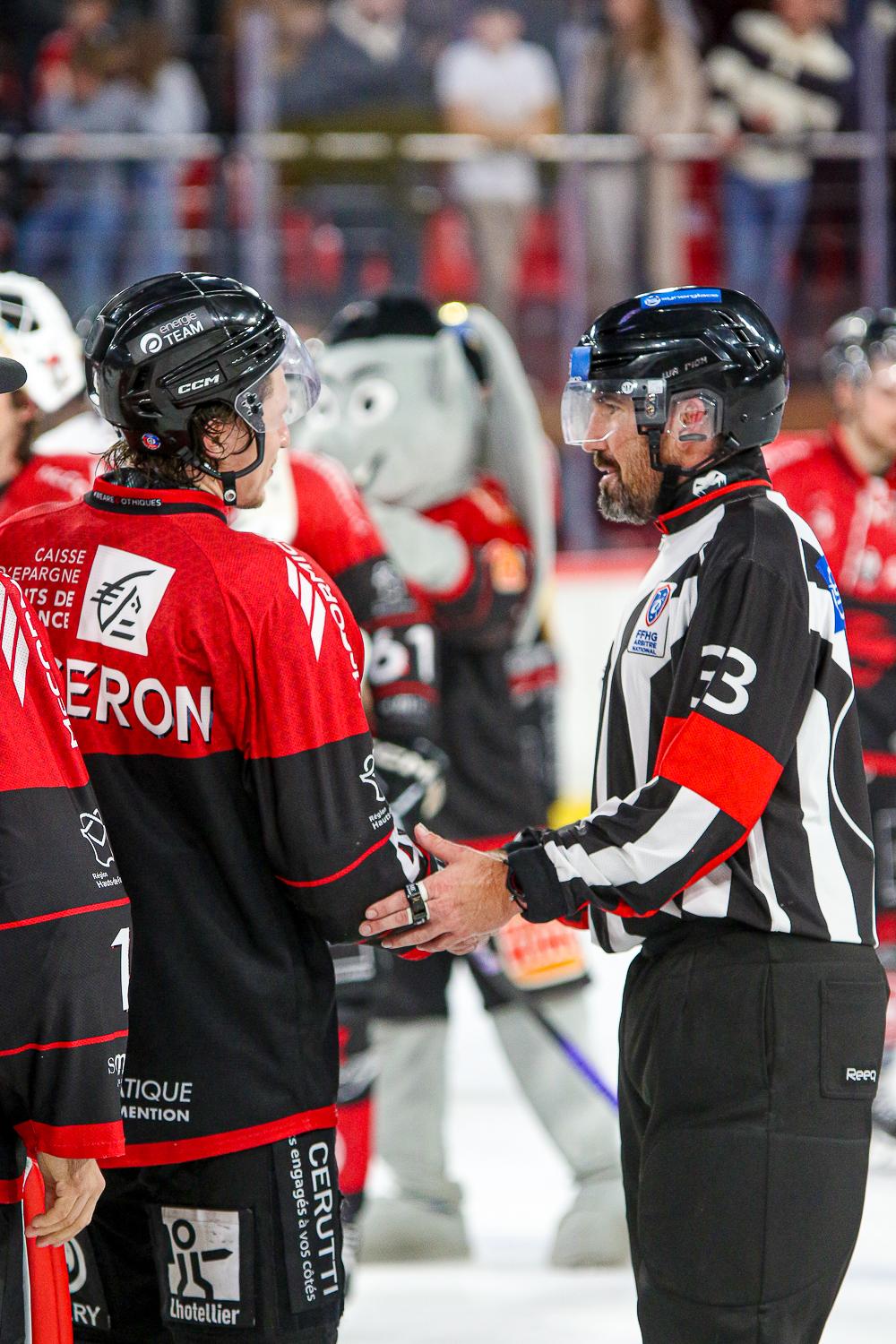 Photo hockey match Amiens  - Bordeaux