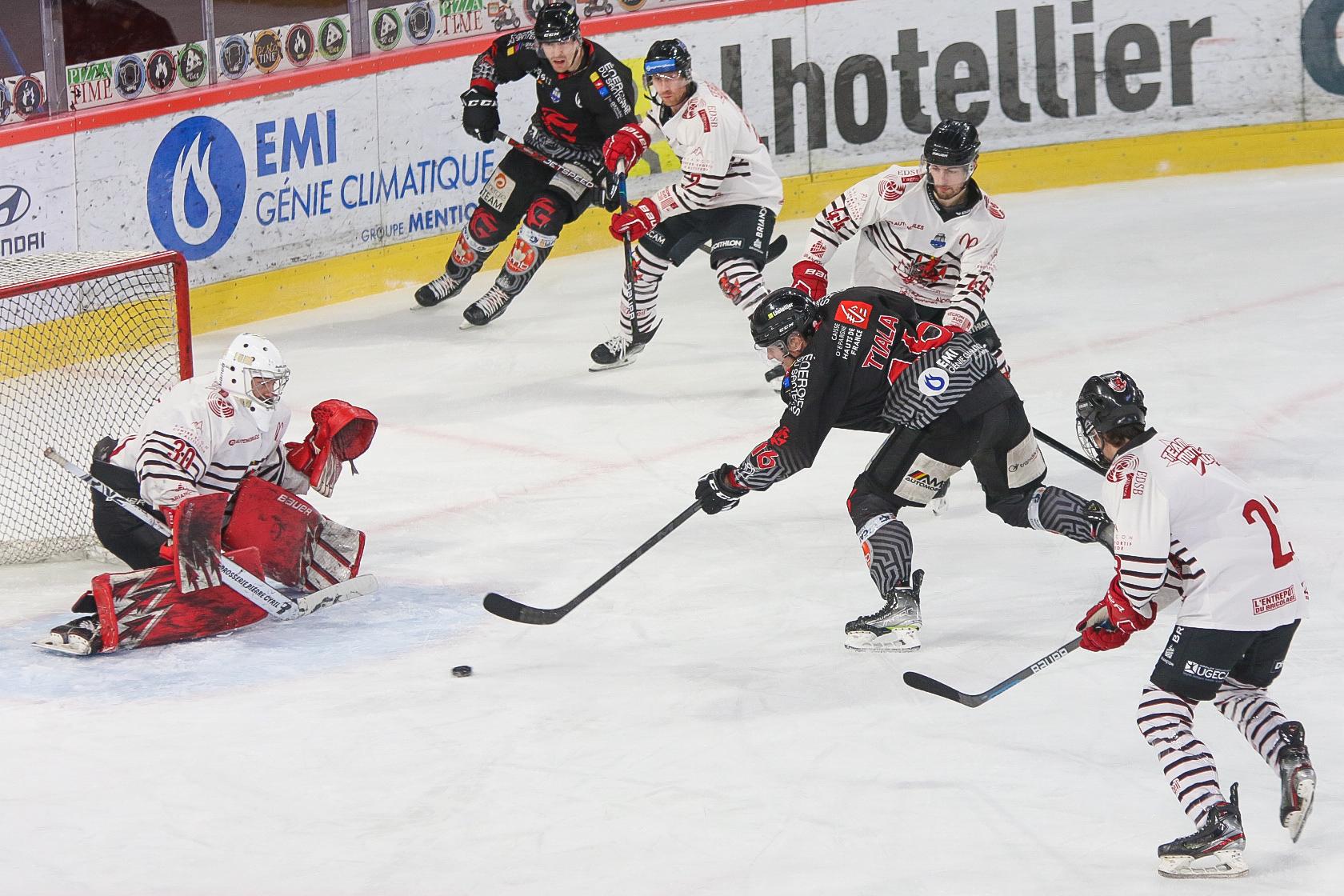 Photo hockey match Amiens  - Brianon 