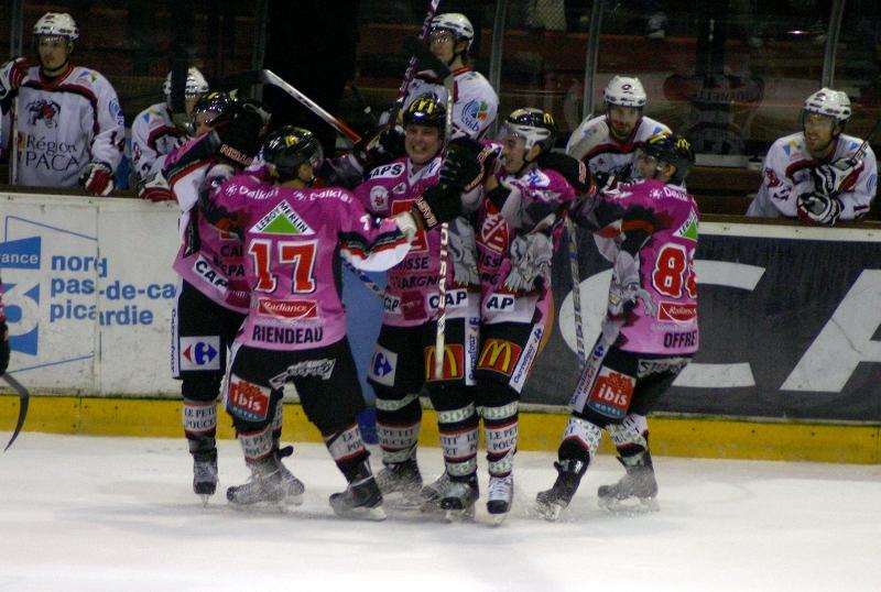 Photo hockey match Amiens  - Brianon 